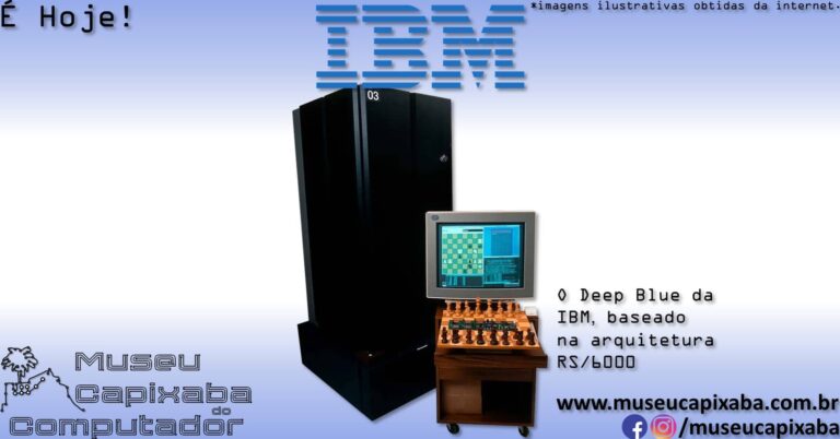 derrota de Kasparov pelo IBM Deep Blue 1