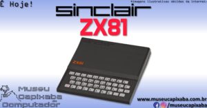 microcomputador Sinclair ZX81 1