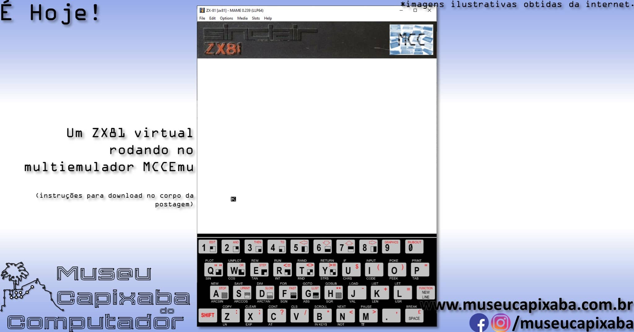 microcomputador Sinclair ZX81 4