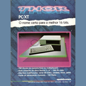 Appletronica Thor PCXT Revista Microsistemas