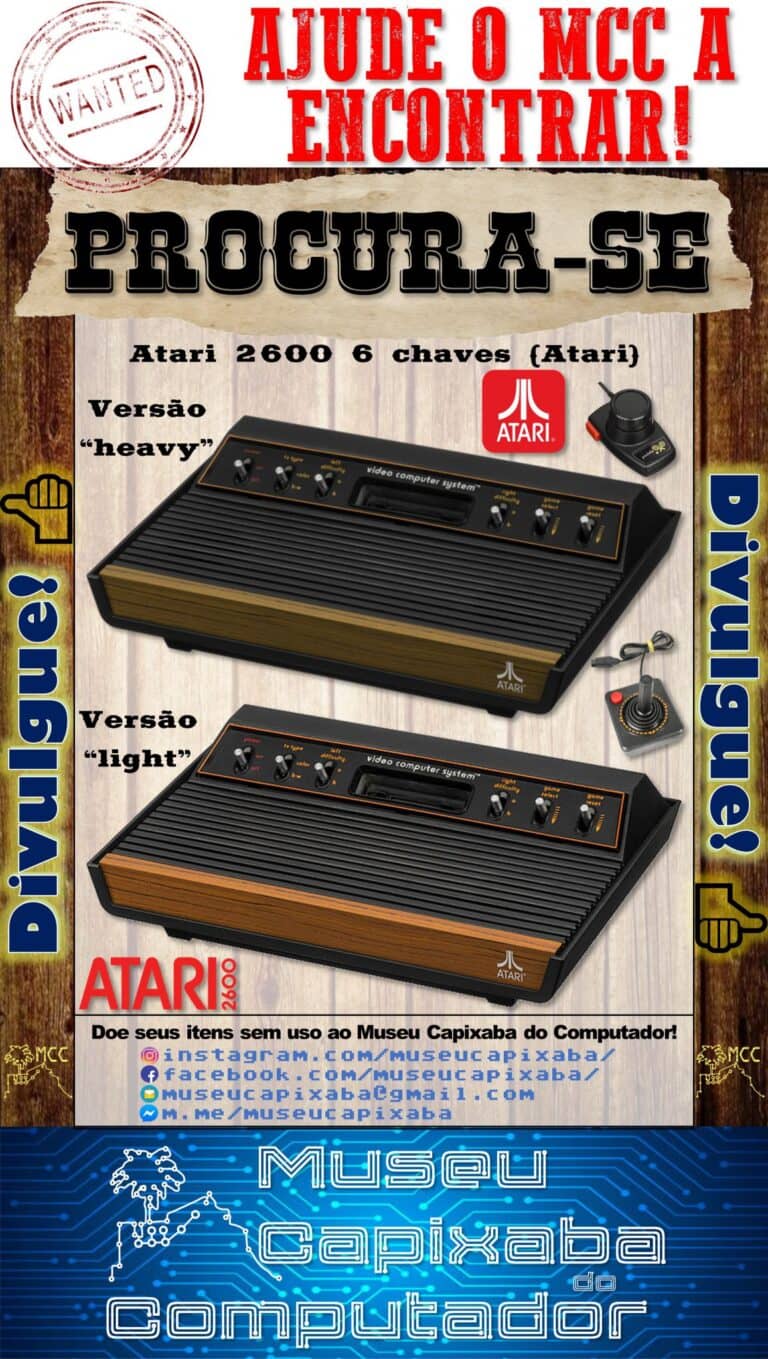Atari 2600 6 chaves americano