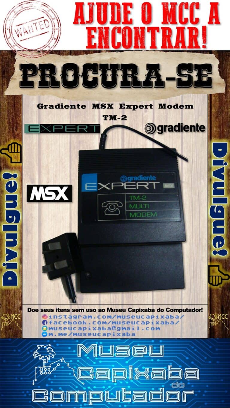 Gradiente MSX Modem TM 2