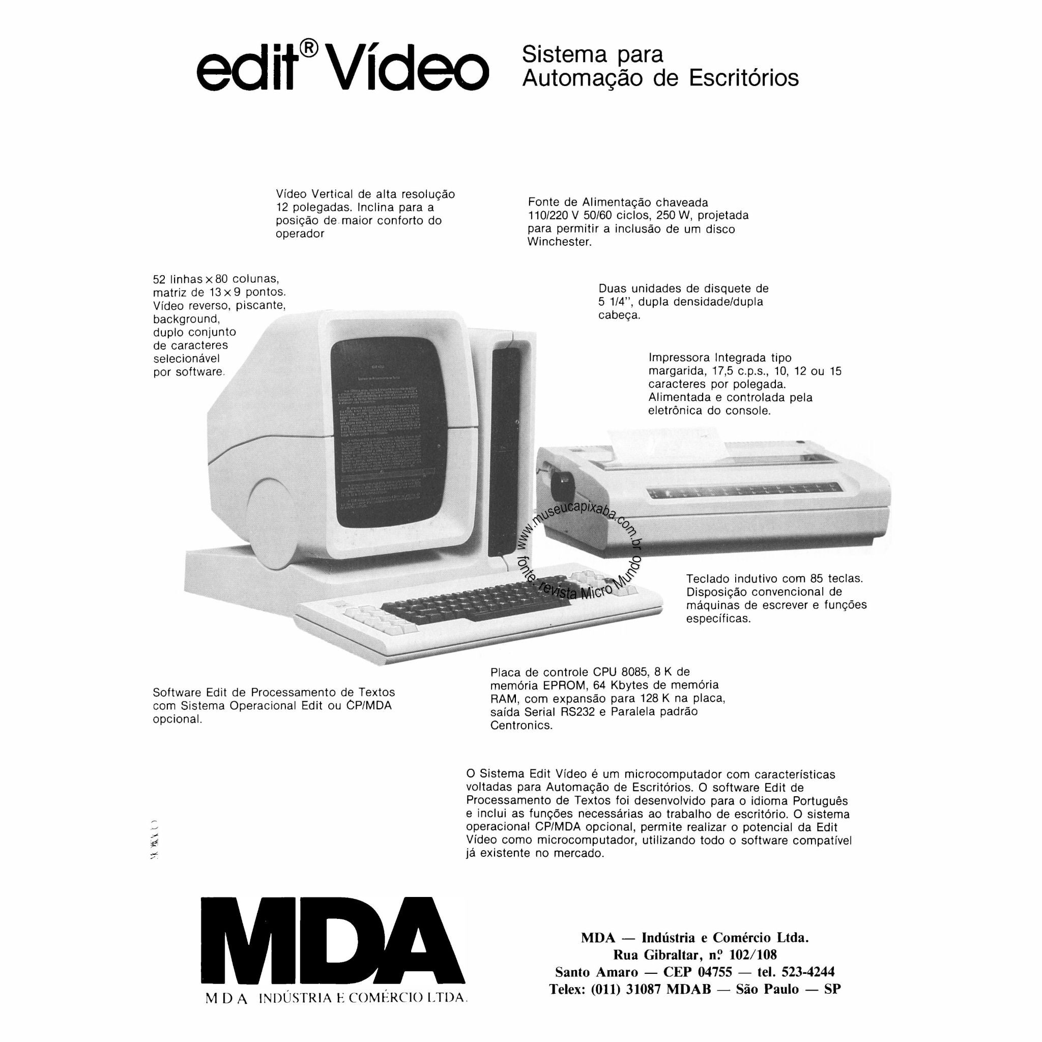 MDA Edit Video Revista MicroMundo