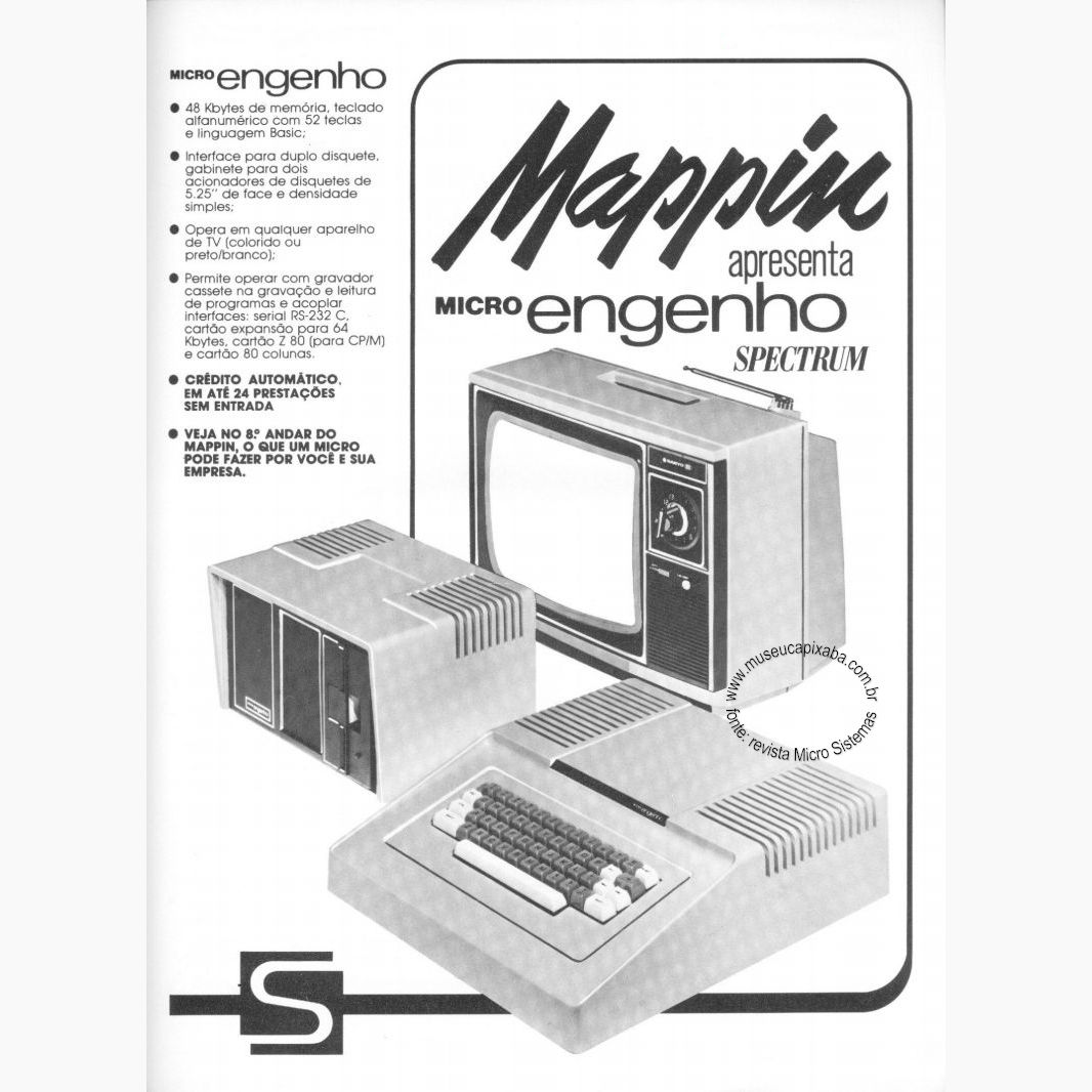 Spectrum Micro Engenho Mappin Revista Microsistemas