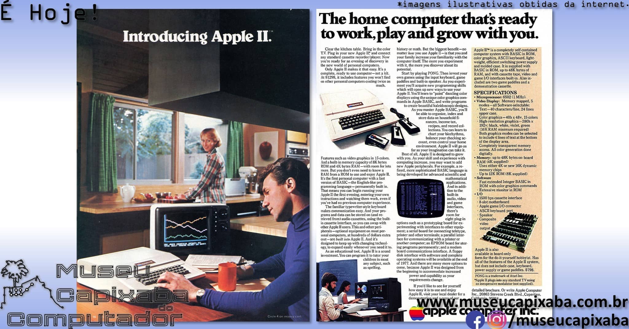 microcomputador Apple II 6