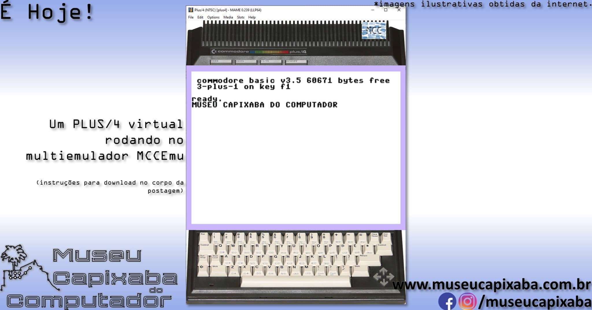 Commodore Plus/4 lancado 5