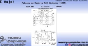 patente da memória RAM dinâmica DRAM 1