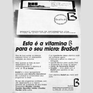 Brasoft Vitamina B - Revista Micromundo - 1984