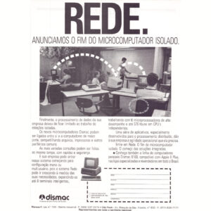 Dismac Computador em Rede Revista Micromundo 1983