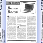 Memoria Brascom BR 1000 Revista Micromundo 1983 1