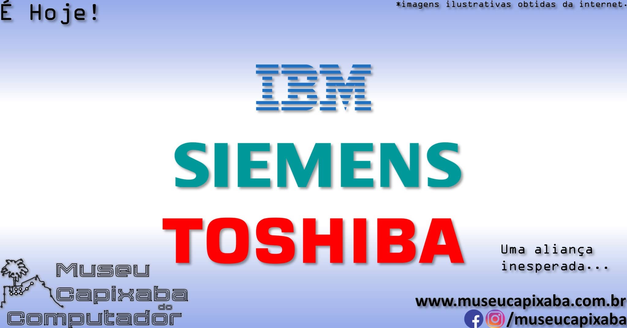 aliança aliança IBM-Toshiba-Siemens 1
