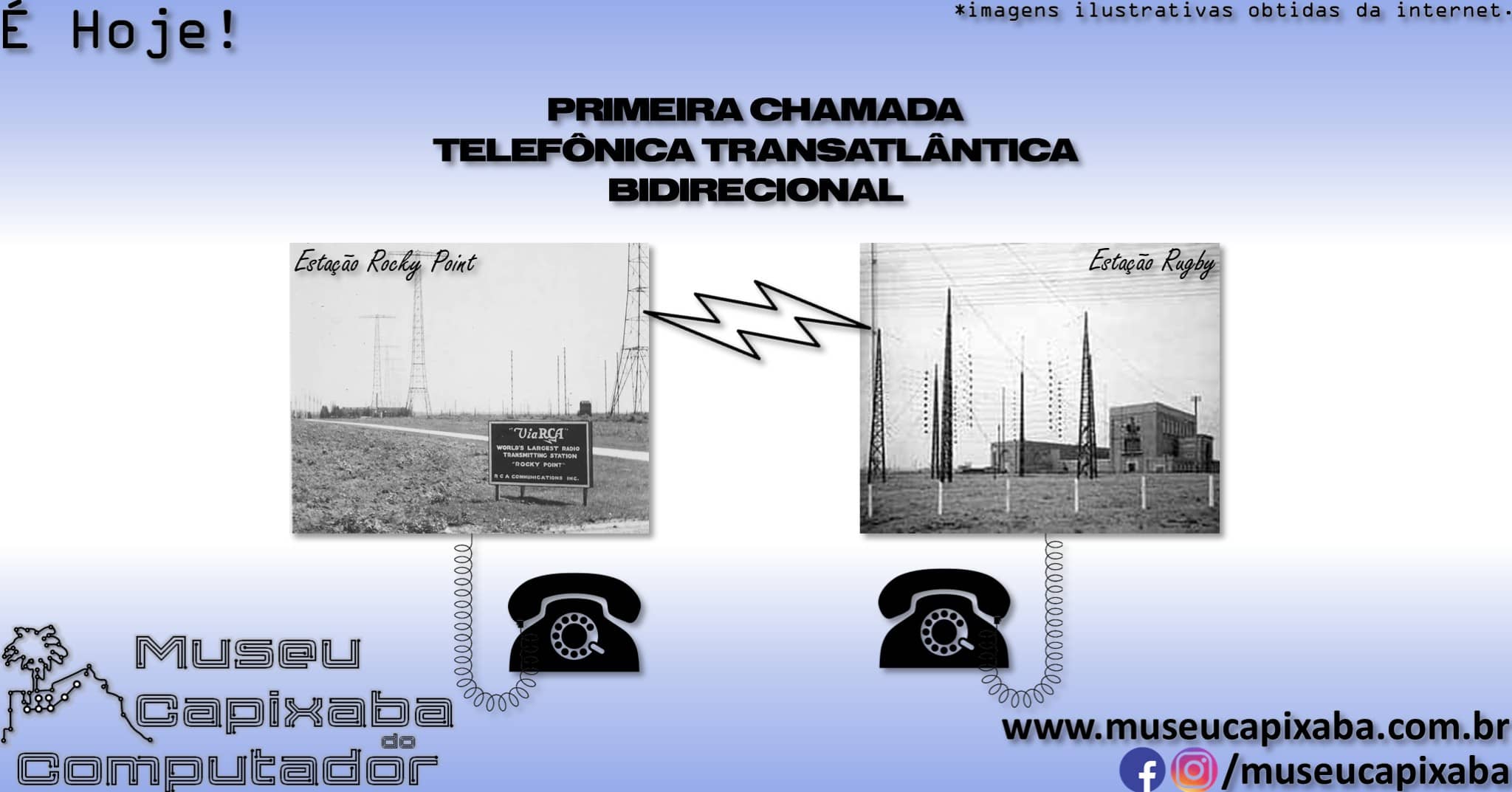 primeira chamada telef&ocirc;nica transcontinental da hist&oacute;ria 9