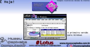 planilha Lotus 1 2 3 para Windows 1