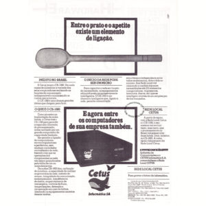 Cetus Informática CS-1000 Rede Local Revista Micromundo 1983