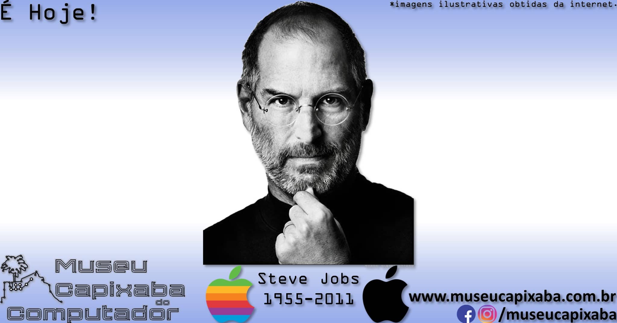 O Fundador da Apple Steve Jobs falecia 1