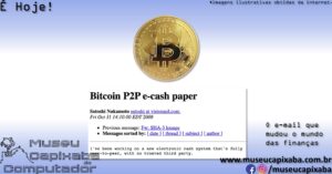 criptomoeda digital Bitcoin 1