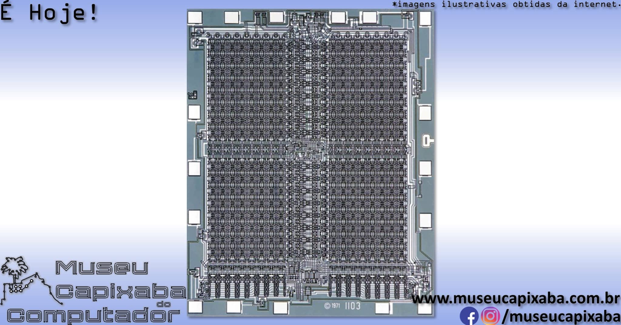 memória DRAM Intel 1103 2