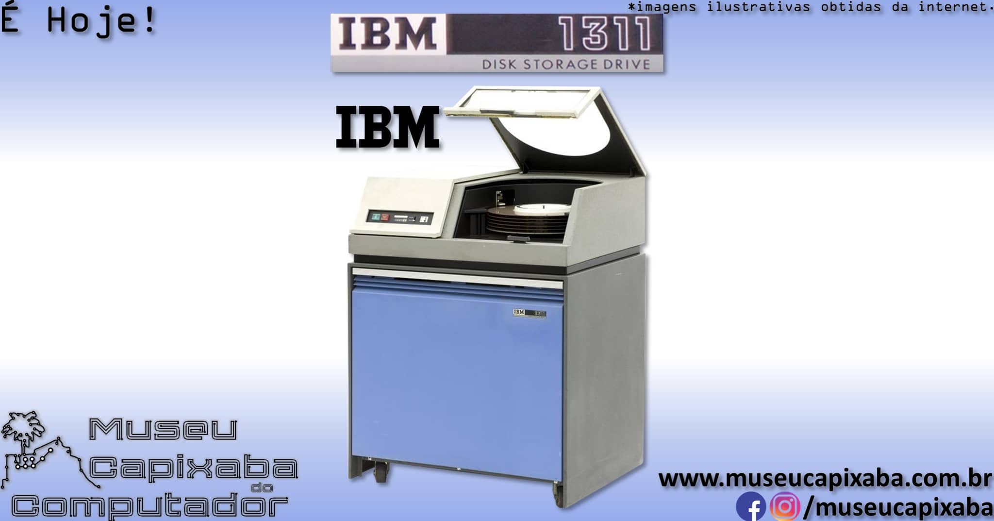 unidade de disco removivel IBM 1311 1