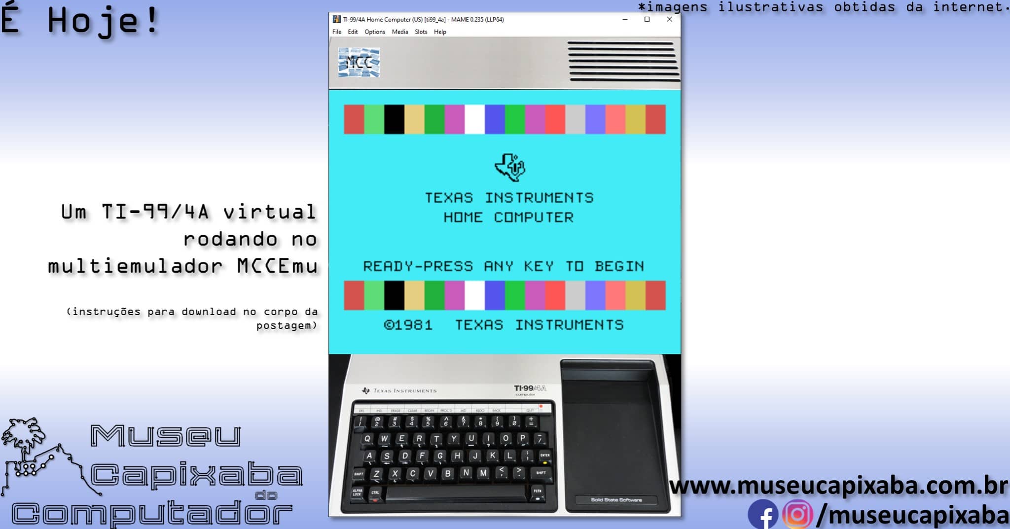 microcomputador Texas Instruments TI-99/4 5