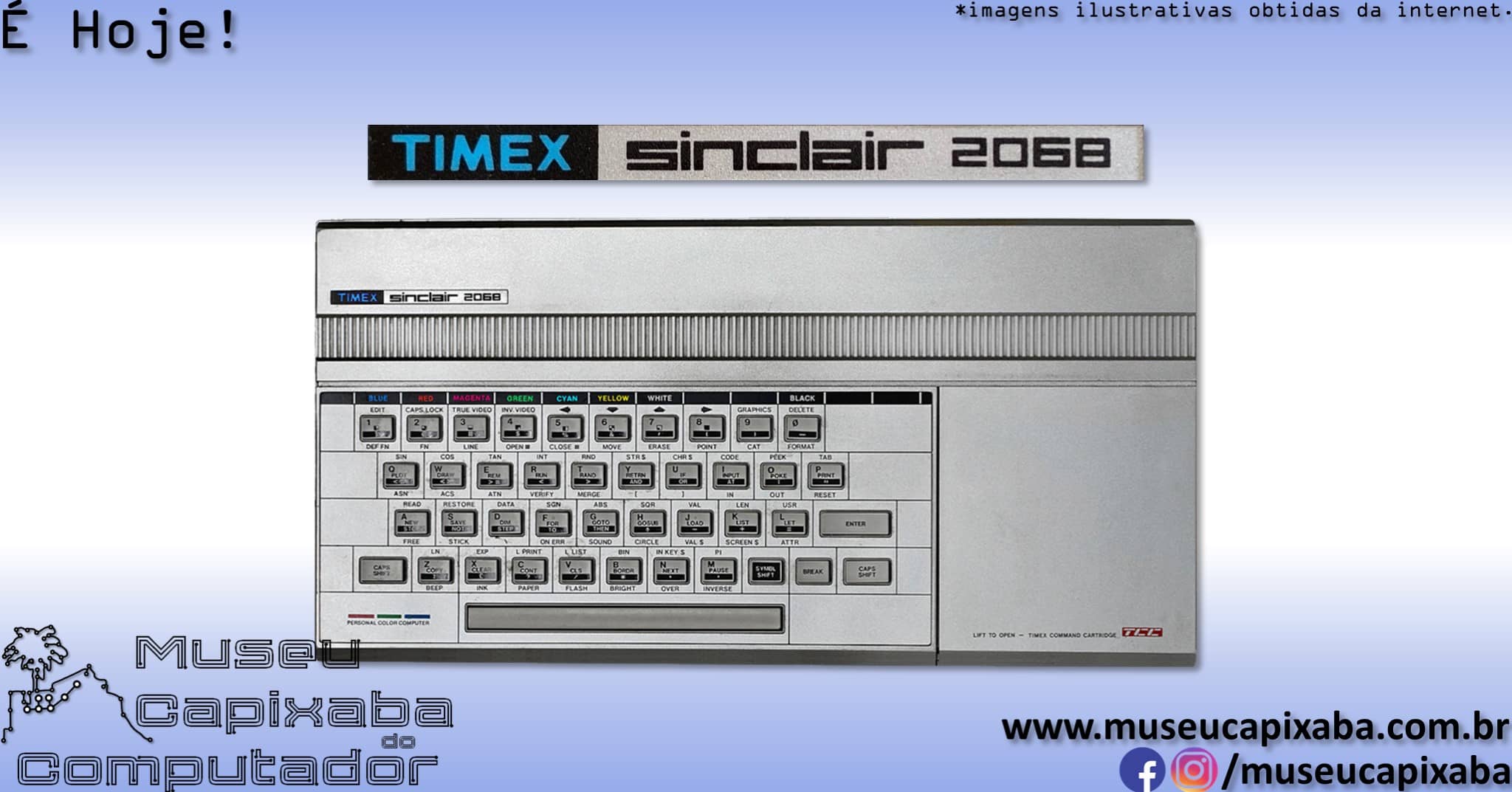 microcomputador Timex Sinclair TS2068 1