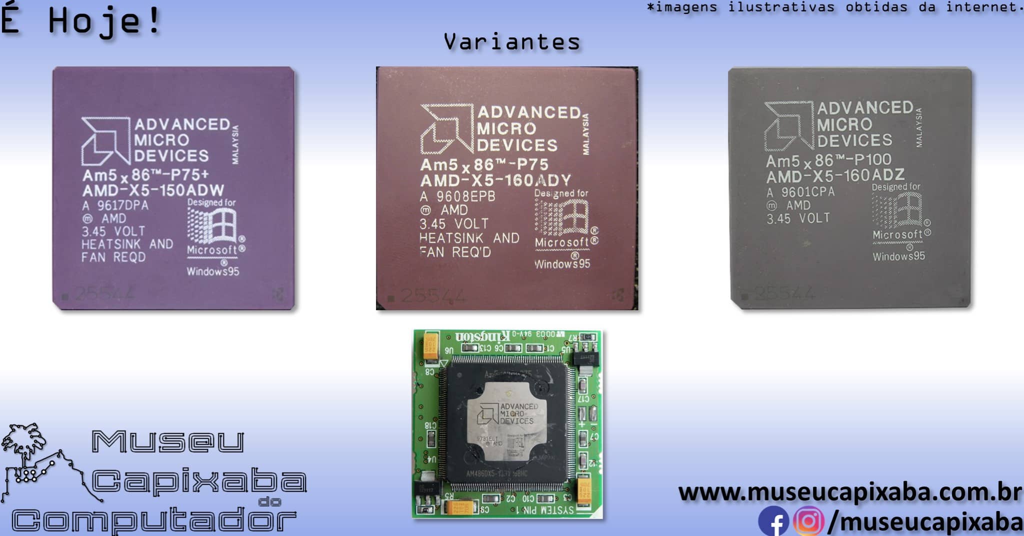microprocessador AMD Am5x86 3