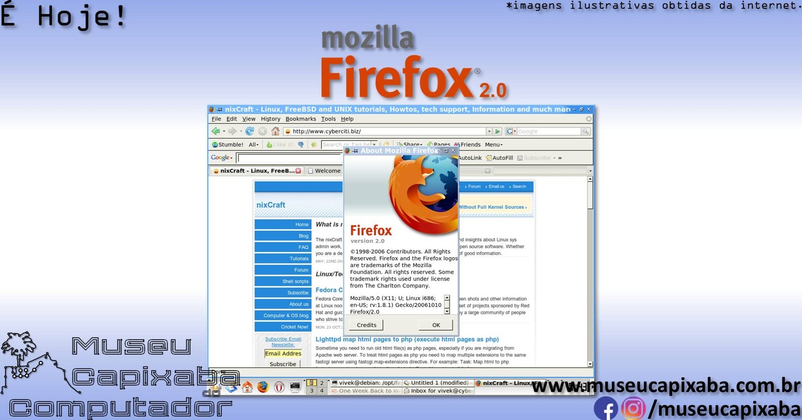 navegador Mozilla Firefox 1 0 6