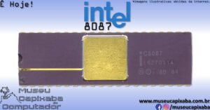 coprocessador matemático Intel 8087 1