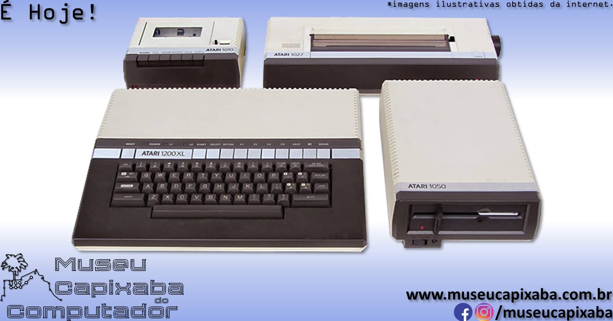 microcomputador Atari 1200XL 3