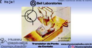 primeiro transistor de ponto de contato 1