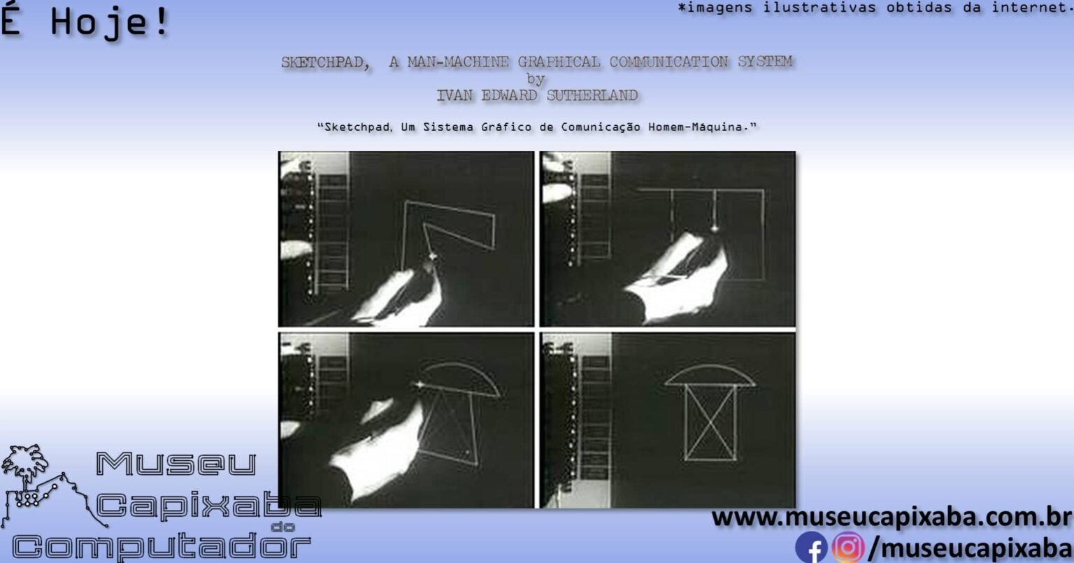First Graphical Interface Sketchpad – primeira interface gráfica avançada de usuário de 1963 ...