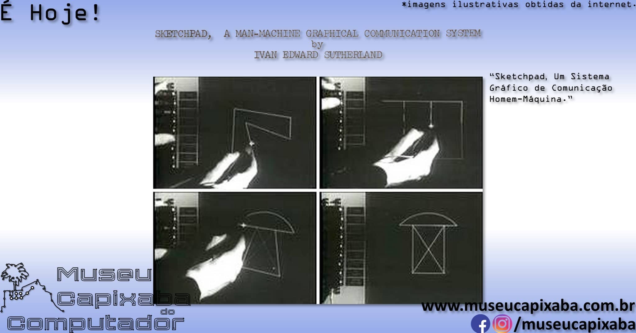 Sketchpad a Man-Machine Graphical Communication System - Ivan E.  Sutherland, 1964