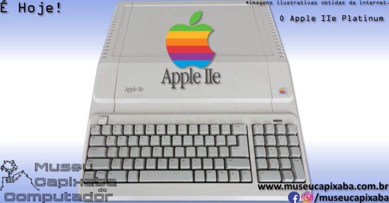 microcomputador Apple IIe Platinum 1