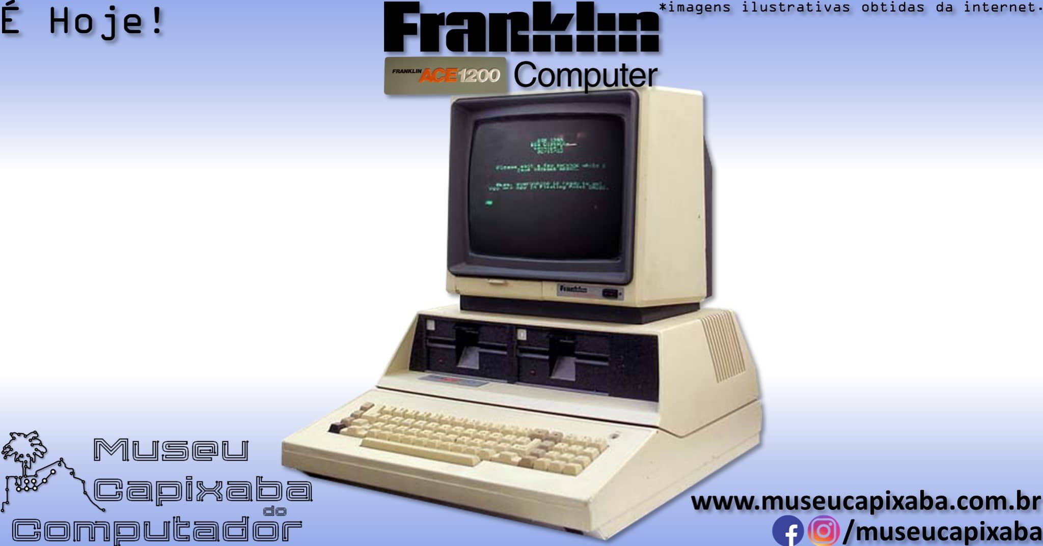 microcomputador Franklin Ace 1200 1