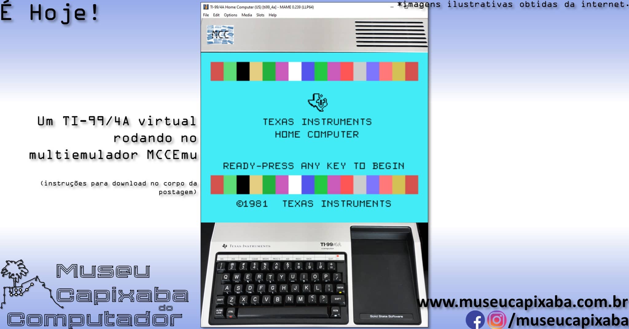 microcomputador Texas Instruments Professional Computer TIPC 6