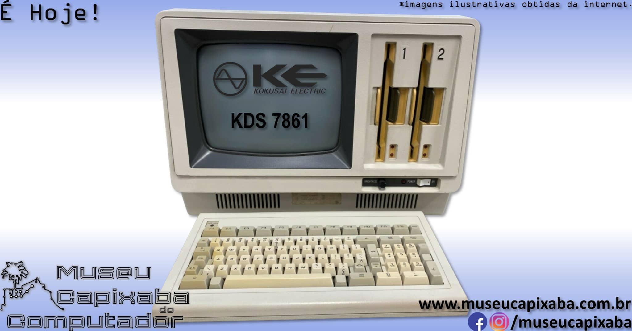 microcomputador Kokusai KDS 7861 1