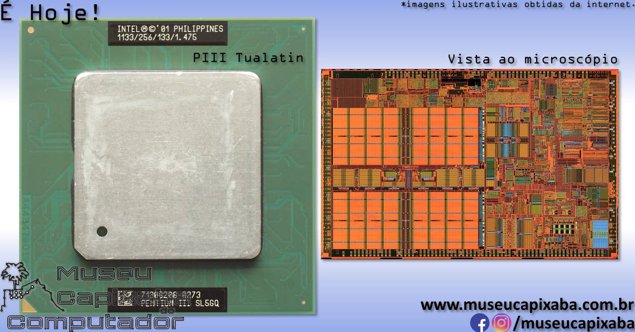 microprocessador Intel Pentium III 4