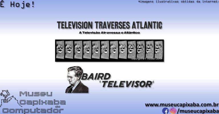 primeira transmissão de TV transatlântica 1