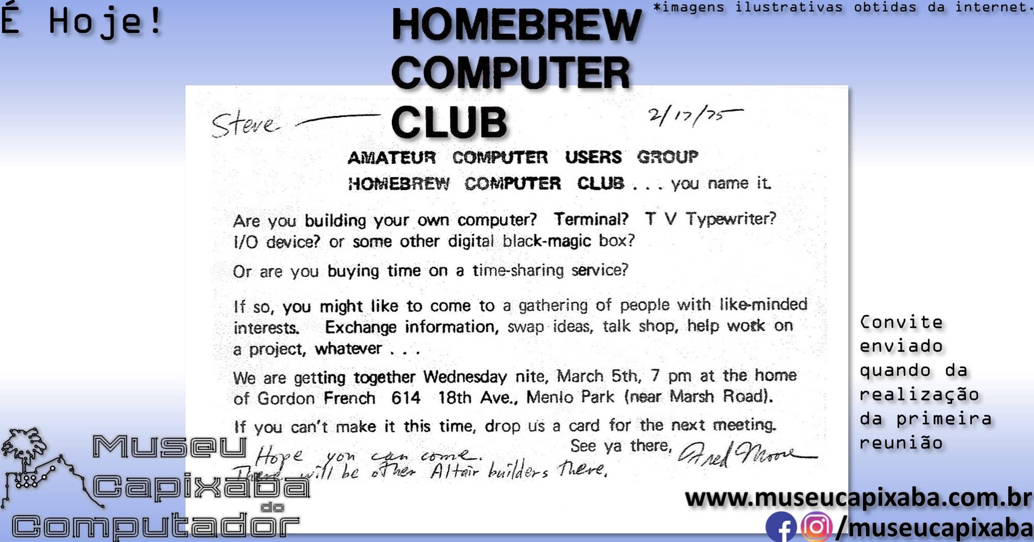 fundacao do Homebrew Computer Club 1