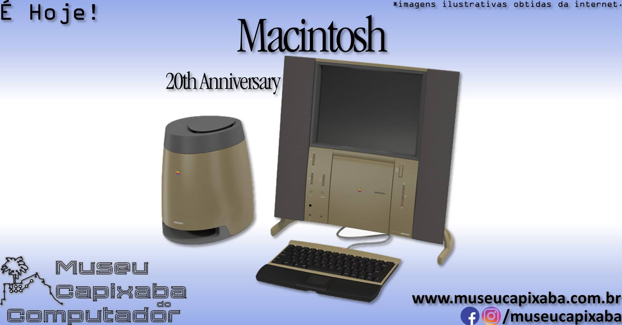 microcomputador Apple Mac TAM 20 anos 1