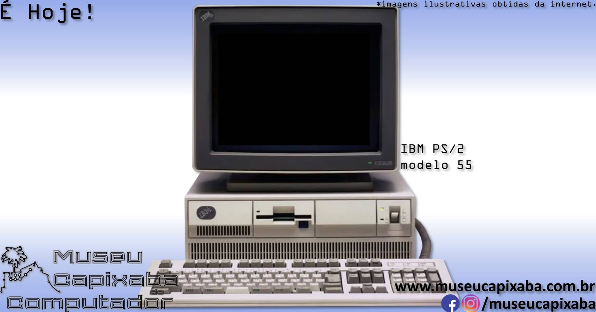 microcomputador IBM 5550 Multistation 5
