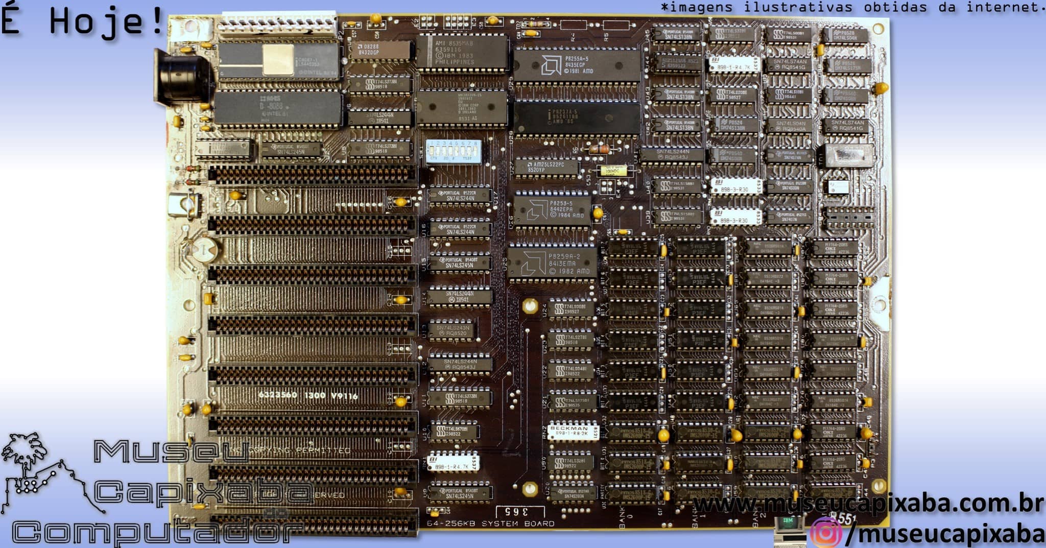 microcomputador IBM PC/XT 5160 4