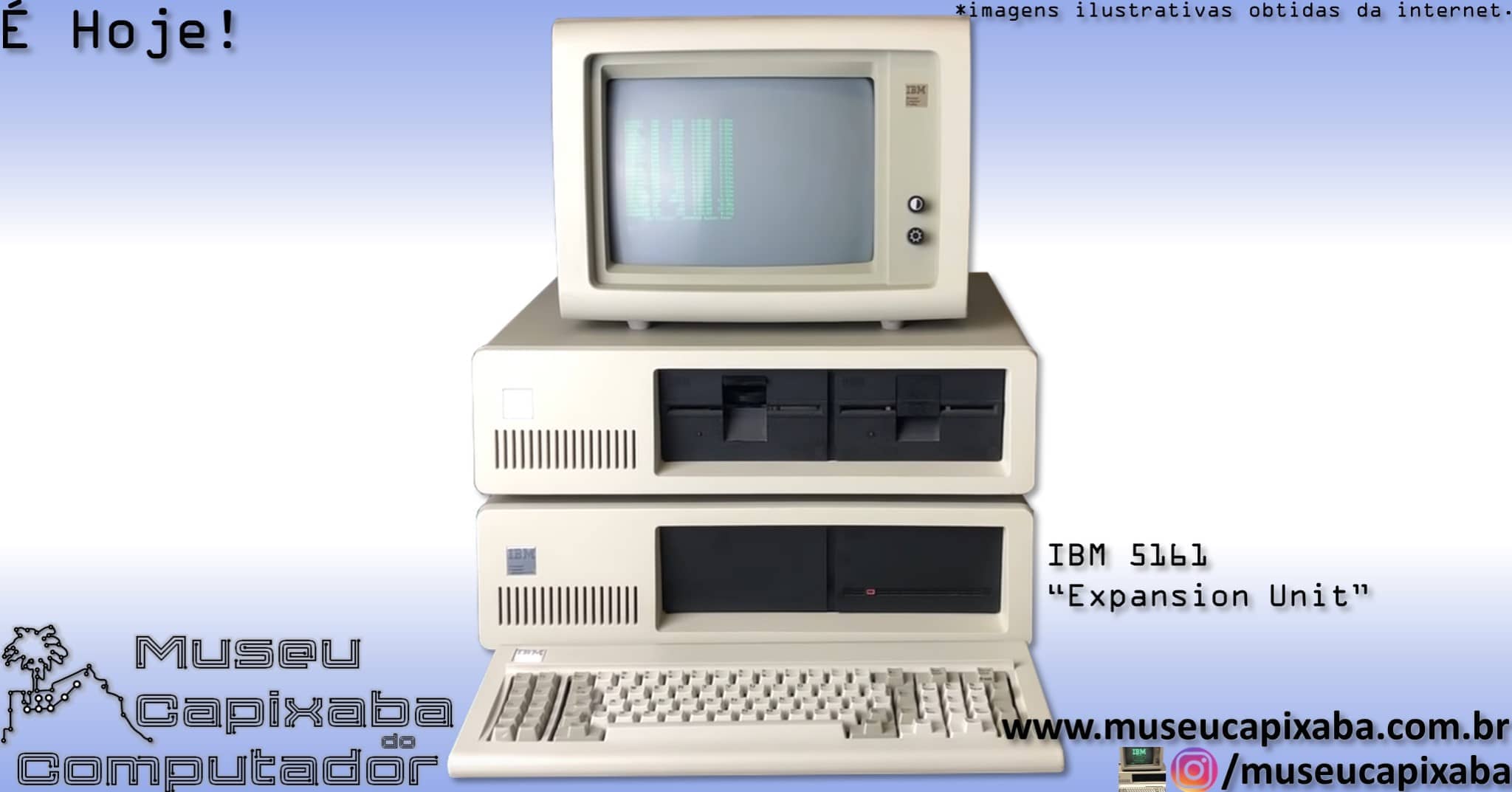 microcomputador IBM PC/XT 5160 5