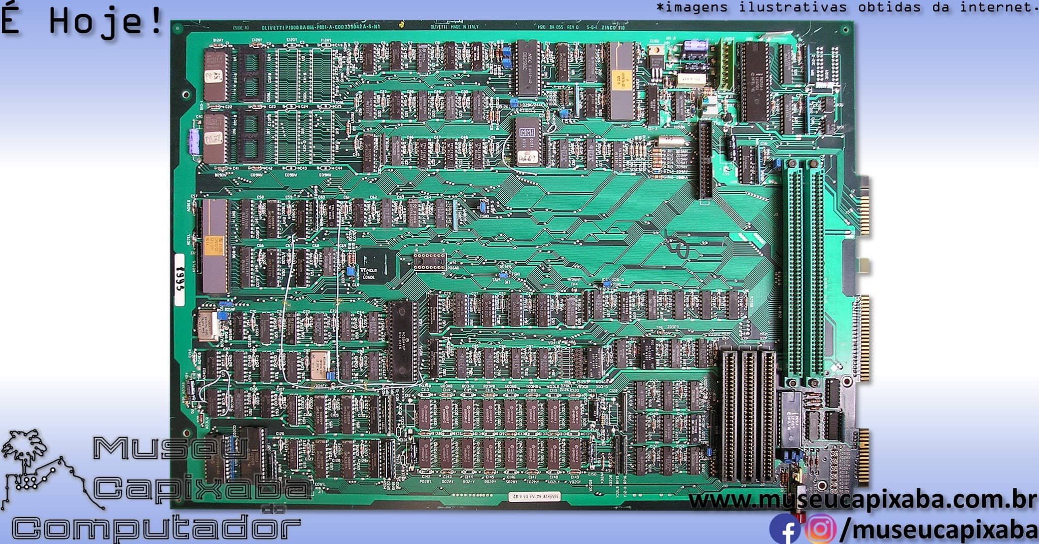 microcomputador Olivetti M20 3