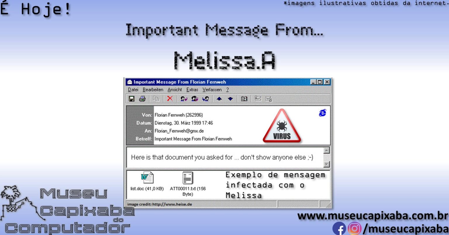 O vírus de computador Blaster de 2003 – MCC - Museu Capixaba do Computador
