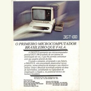 Digitus DGT-100 - O primeiro computador brasileiro que fala - Revista Microsistemas