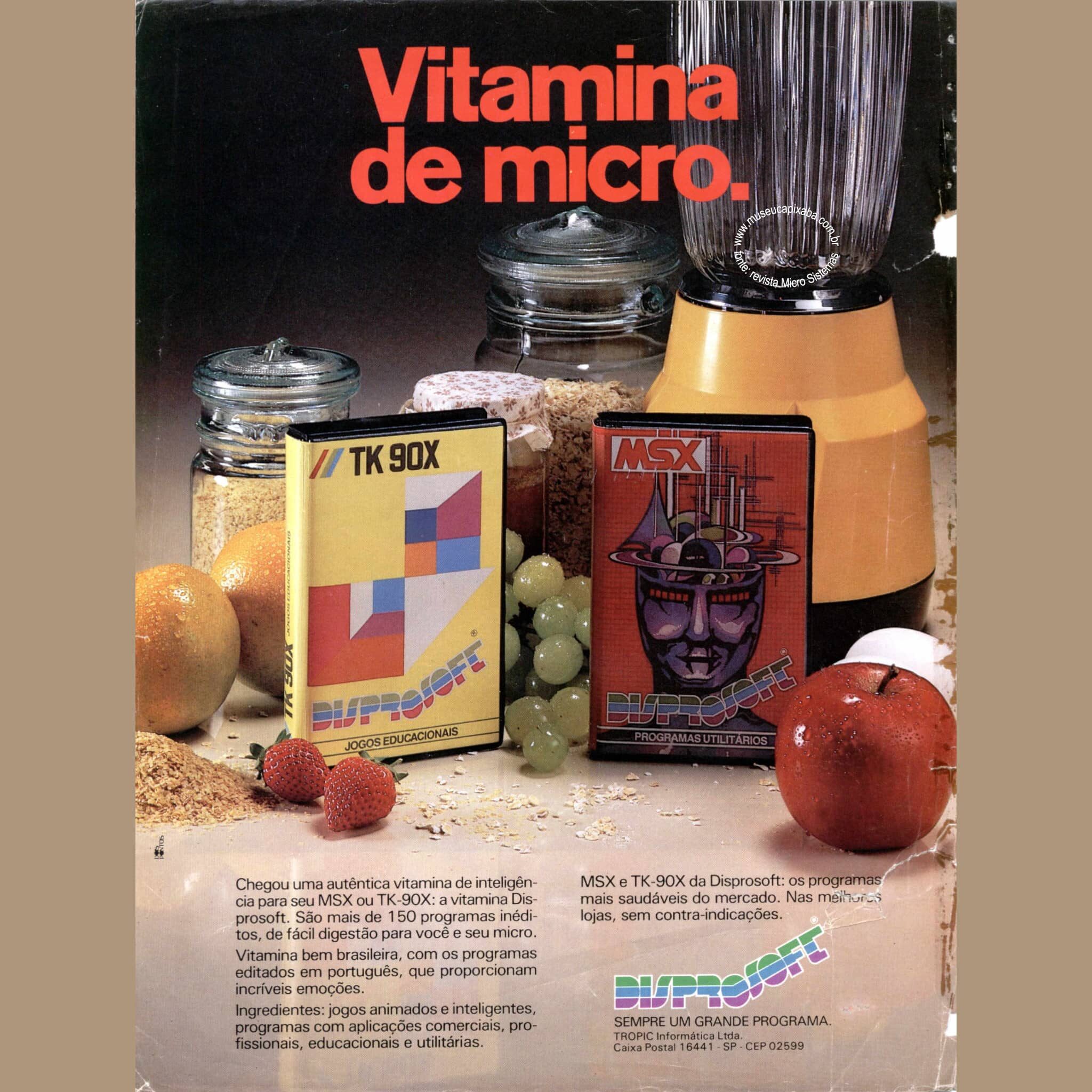 Disprosoft Vitamina de Micro Revista Microsistemas