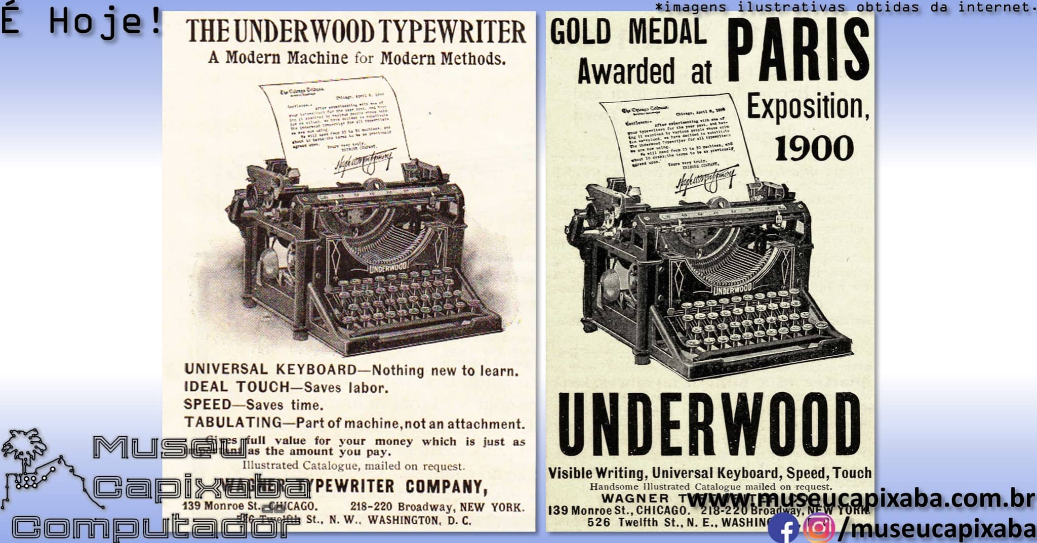 maquina de escrever Underwood 5