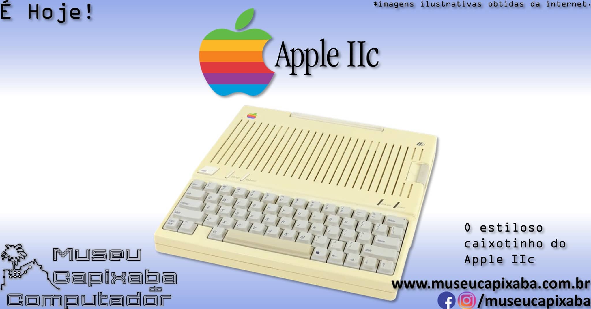 microcomputador Apple IIc 1