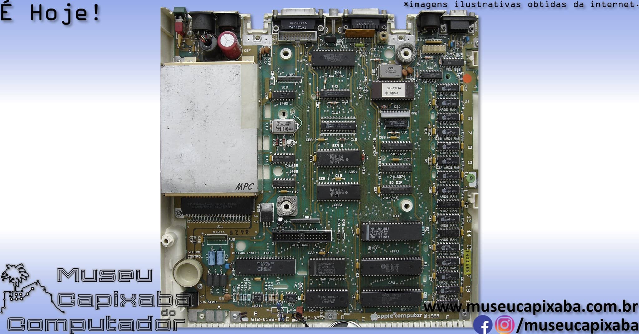 microcomputador Apple IIc 3