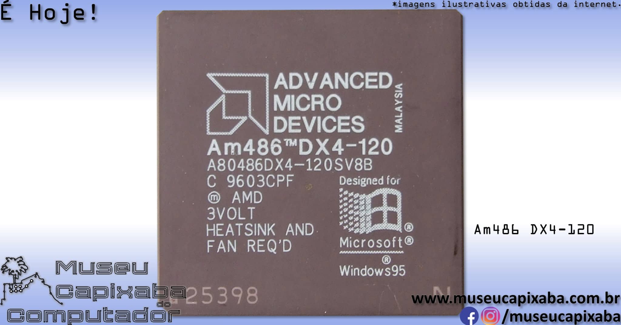 microprocessador AMD Am486 4
